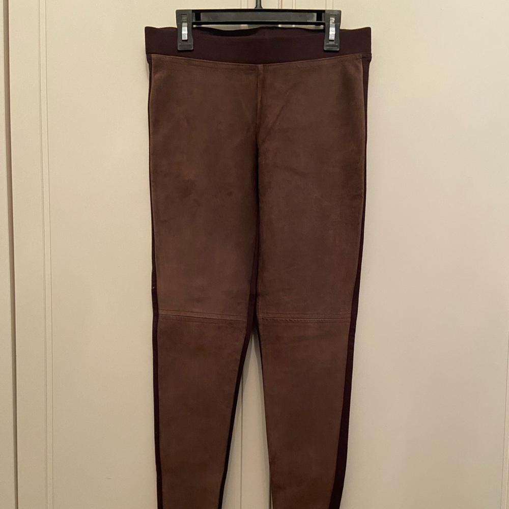 Hale Bob Suede Leggings